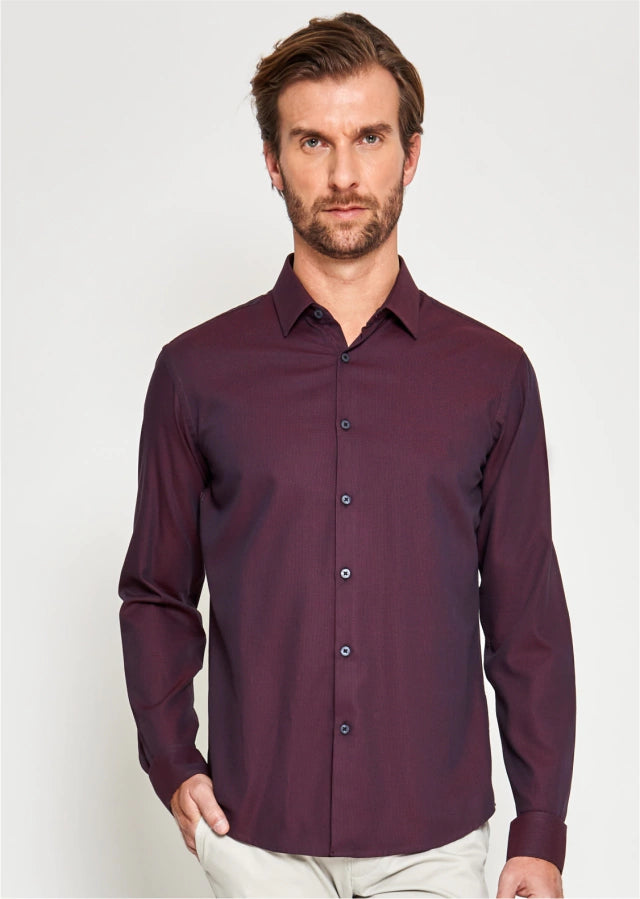 Camisa Firenze Vinho Resumo